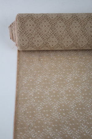 Raschel - Cotton Lace | Nude