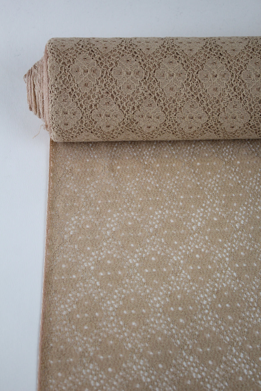 Raschel - Cotton Lace | Nude