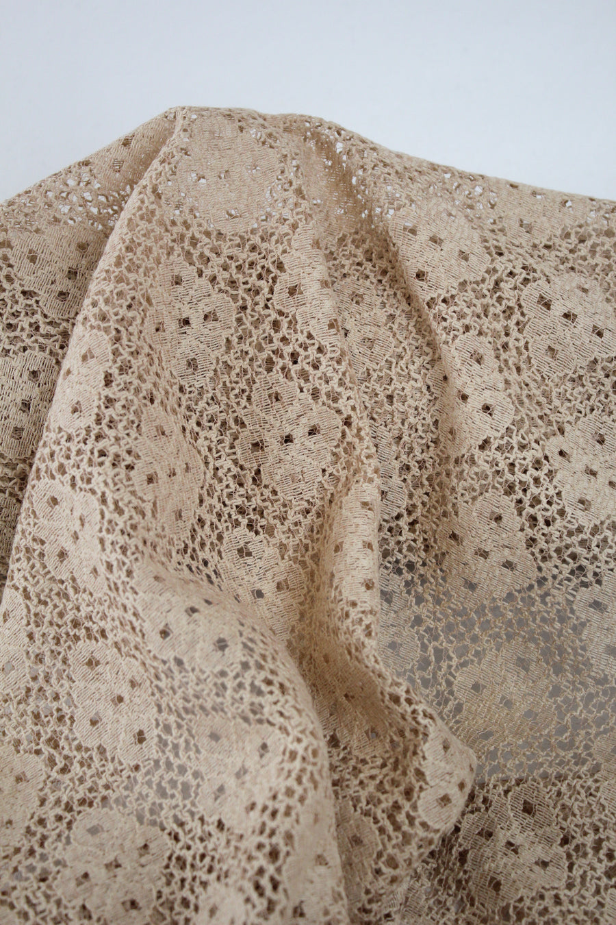 Raschel - Cotton Lace | Nude