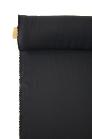 Double Woven Georgette | Black