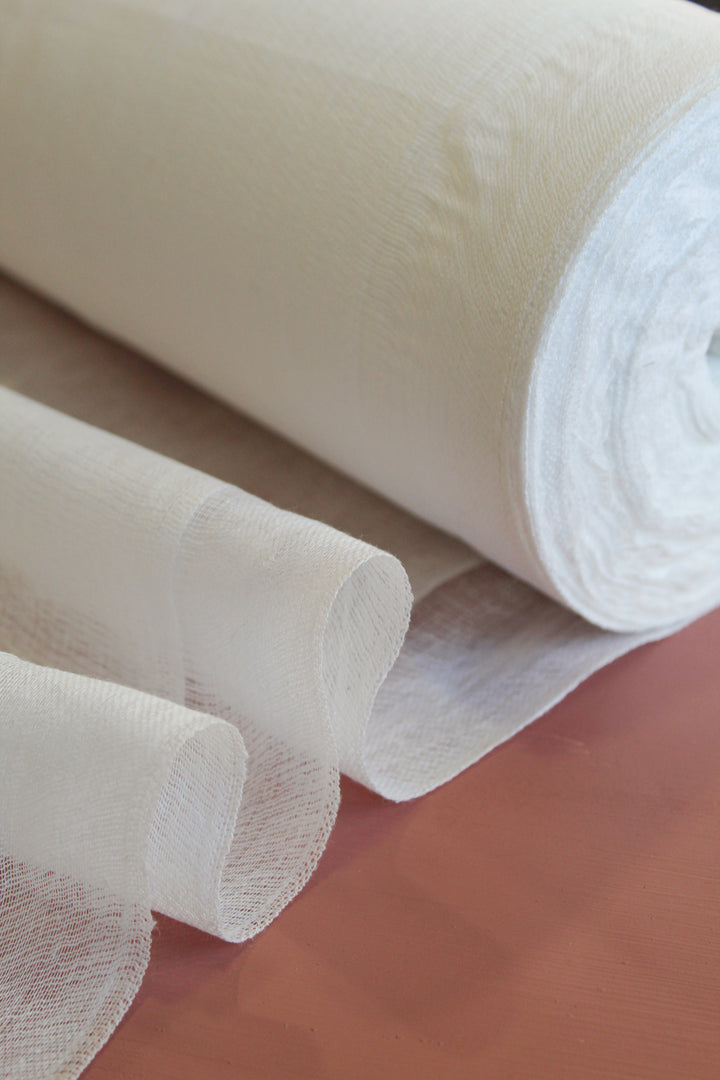 Cotton Muslin - Cheesecloth | White