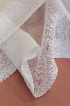 Cotton Muslin - Cheesecloth | White