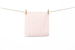 Amelie - Silk Cotton Stripe | Peach