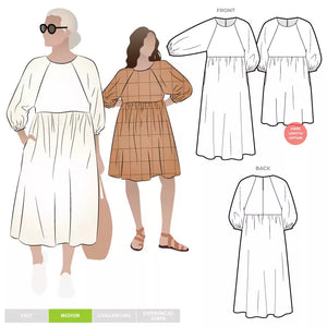 Hope Woven Dress Pattern - Style Arc