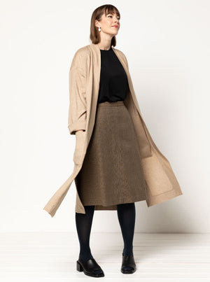 Sigrid Knit Coat Pattern - Style Arc