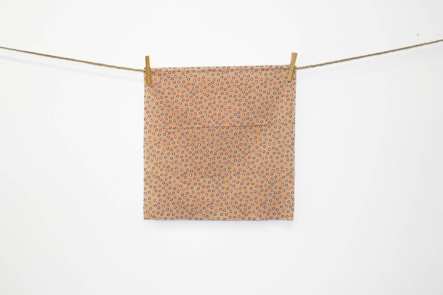 Tommy - Printed Cotton | Peach